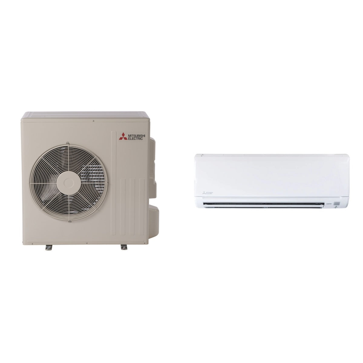 MITSUBISHI ELECTRIC MITSUBISHI ELECTRIC Single-Zone MUZ-WR24NA-U1+MSZ-WR24NA-U1 - 16 SEER2 Heat Pump System - R-410A
