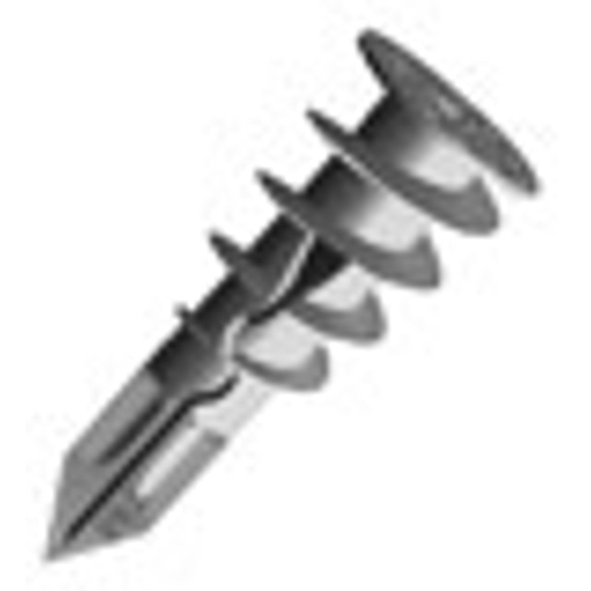 CULLY CULLY 39940J #8 x 1-1/4 Double Drywall Anchor, Phillips, Includes #2 x 2 Driver Bit,Jar