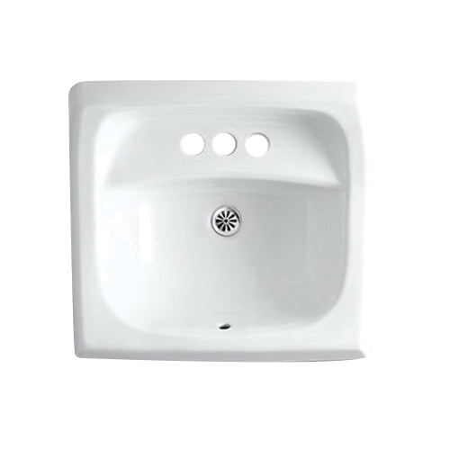 KOHLER Kohler K-2005-0 Kingston Vitreous China Wall Mount Bathroom Sink