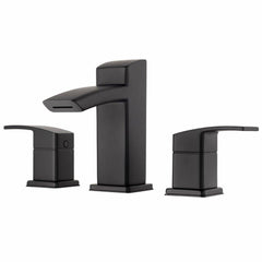 PFISTER Pfister LG49-DF2B Kenzo Two Handle Widespread Bathroom Sink Faucet in Black