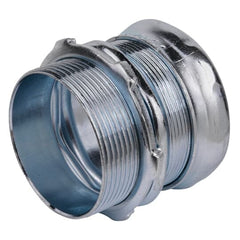 STEEL CITY Steel City TC116A Compression Connector, Concrete Tight, Conduit Size 2 Inches, Material Steel