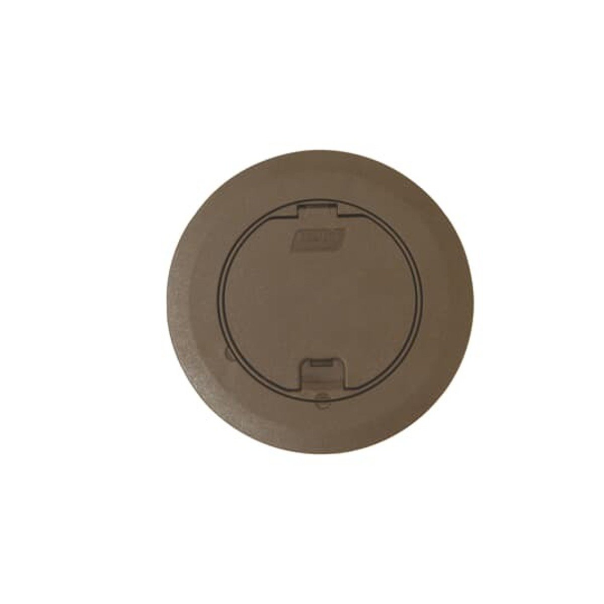 STEEL CITY Steel City 68R-CST-BRN Recessed Service Floor Box Cover Kit Brown