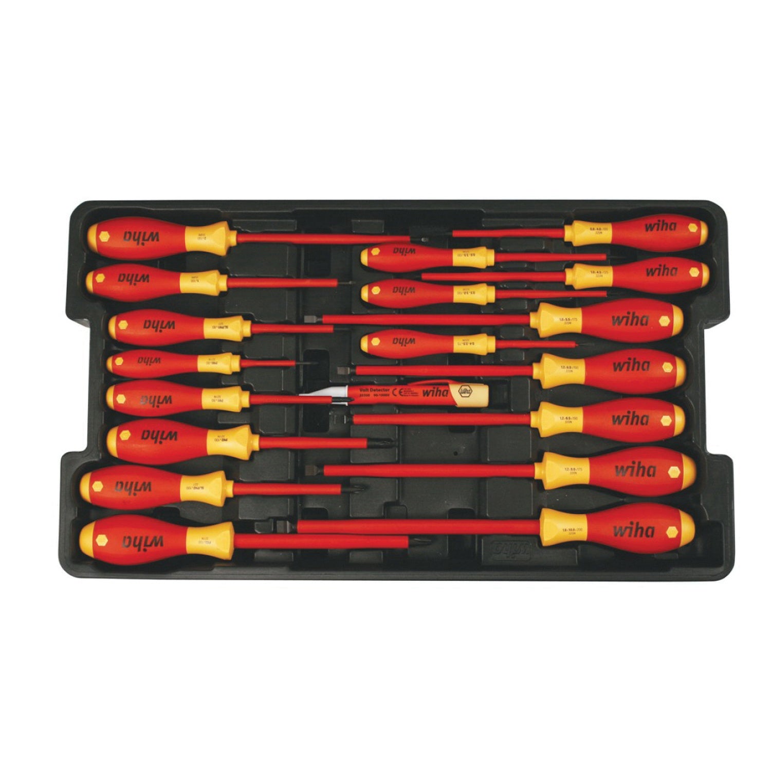 WIHA TOOLS Wiha Tools 32095 19-Piece Insulated Soft Finish Screwdriver Set