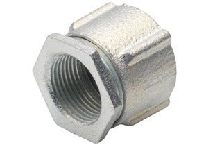 BRIDGEPORT Bridgeport 1121-AL Coupling, Conduit, Three-Piece, Aluminum, Size 1/2 Inch