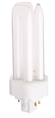 SATCO-NUVO Satco S8348 Compact Fluorescent Triple Twin 4 Pin Lamp 26 WTT T4 Shape GX24q-3
