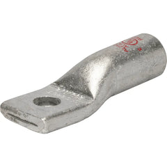 NSI NSI AL250-48 Single-Hole Aluminum Barrel Compression Lug, Red, 250MCM, 1/2 Mount
