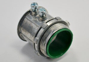 BRIDGEPORT Bridgeport 233-DCI2 Connector, Set Screw, Zinc Die Cast, 105C Insulated Throat, Size 1-1/4 Inch