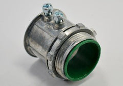 BRIDGEPORT Bridgeport 233-DCI2 Connector, Set Screw, Zinc Die Cast, 105C Insulated Throat, Size 1-1/4 Inch