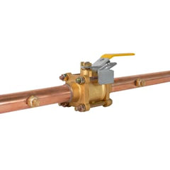 JOMAR JOMAR 500-835 Oxygen Cleaned for Medical Gas, 3 Piece 4 Bolt, Copper Stub Connection