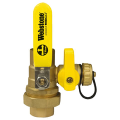 WEBSTONE Webstone H-50433W 3/4 FIP Union x SWT Lead-Free Pro-Pal Union Ball Drain