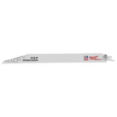 MILWAUKEE Milwaukee 48-00-5711 The Wrecker 12 in 8 TPI Reciprocating Saw Blade 5 pk
