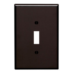 LEVITON Leviton 85101 Wall Plate Oversized 1 Gang Thermoset Replacement MPN