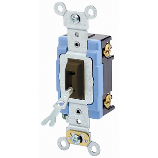 LEVITON Leviton 1201-2L AC Quiet Toggle Switch 15 Amp 120/277 Volt