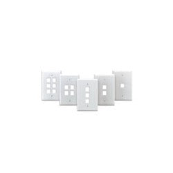 LEVITON Leviton 41091-1BN Wall Plate 1-Port Midway Brown
