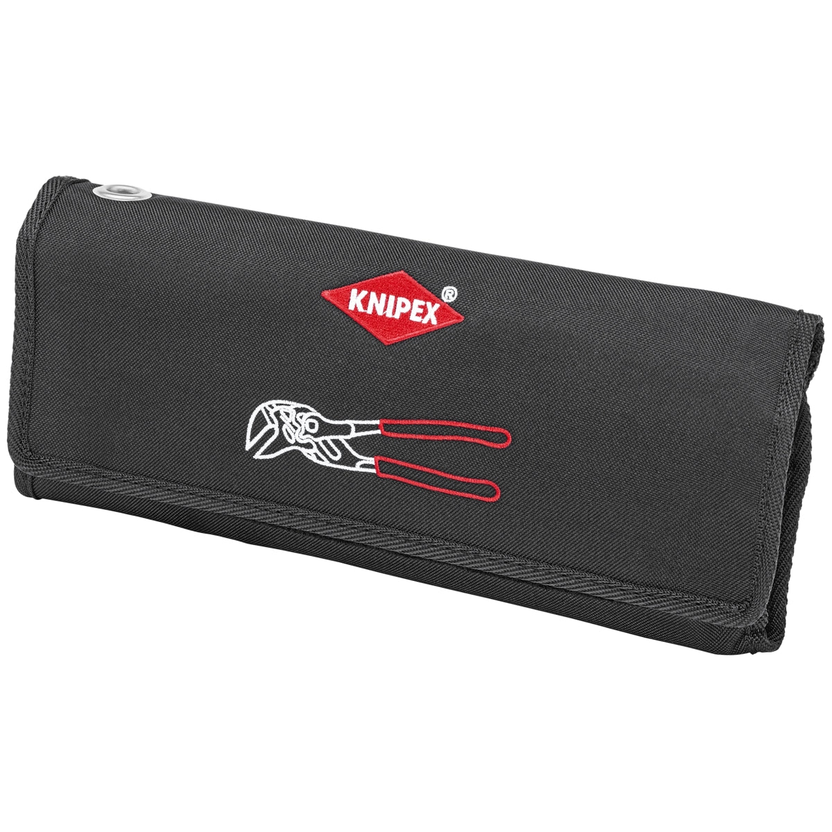 KNIPEX KNIPEX 001955S4 5 Pc Pliers Wrench Set in Tool Roll Plastic Coating
