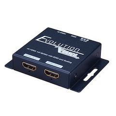 VANCO VANCO EVSP12SC HDMI 1x2 4K Splitter 4K/60Hz HDR HDCP2.2 w/ Scaling