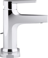 KOHLER Kohler 74021-4-CP Taut Single Handle Monoblock Bathroom Sink Faucet In Polished Chrome