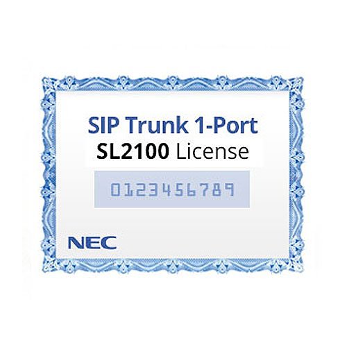 HONEYWELL NEC BE116745 NEC SL2100 1-Port SIP Trunk License