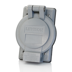 LEVITON Leviton WP1-G Weatherproof Cover 1-Gang