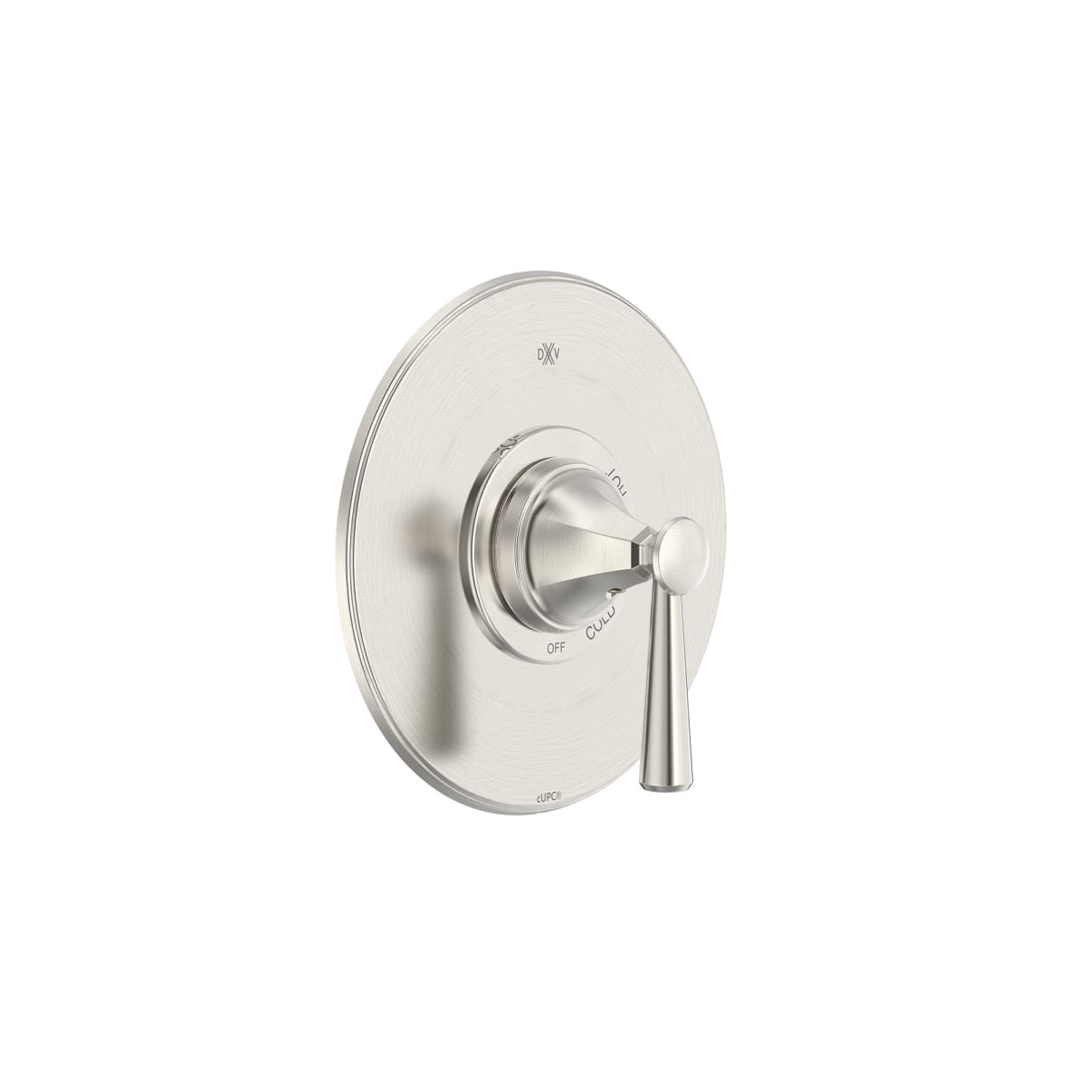DXV DXV D35160F00.144 Fitzgerald Single Handle Pressure Balance Valve Trim Only with Lever Handle in Brushed Nickel