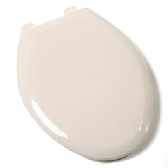 PLUMBING TECHNOLOGIES Plumbing Technologies 261-02 PlumbTech Elongated Plastic Top Mount Toilet Seat with Adjustable Release 'N' Clean Hinge