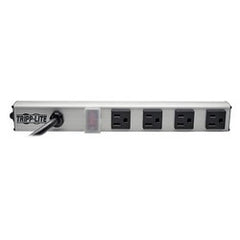 TRIPP LITE TRIPP LITE PS120410 4-Outlet Power Strip 10 ft. Cord NEMA 5-15P Plug 12 in.