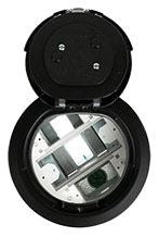 WIREMOLD Wiremold 6ATC2BK 6 Unwired Surface Style Assembly Black