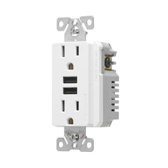 EATON Eaton TR7765W-BOX Combination USB Charger 15A 125V