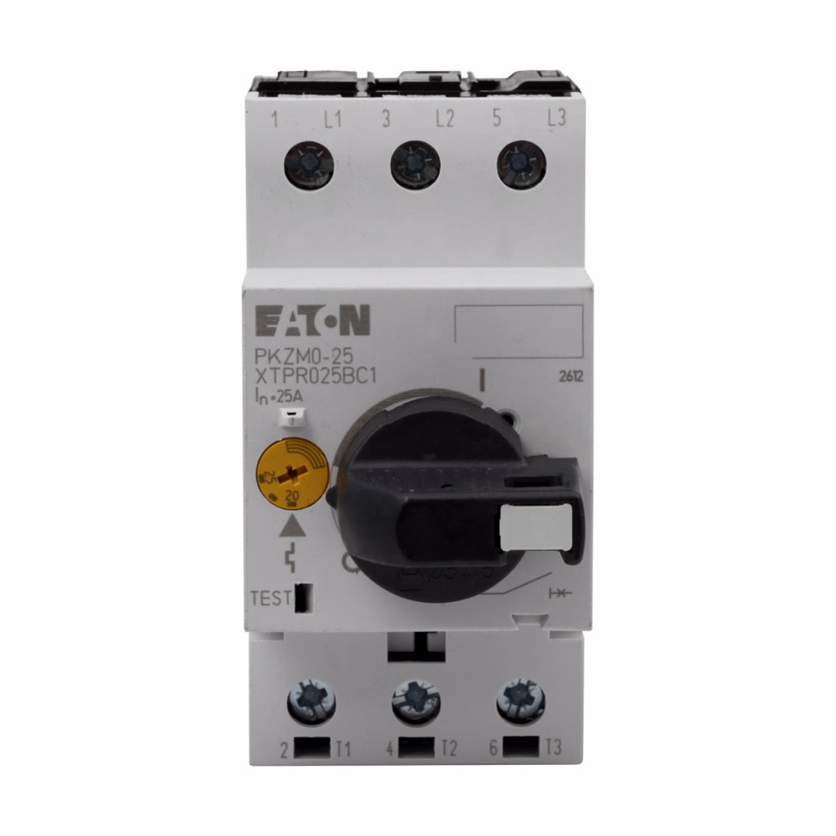 EATON Eaton XTPR6P3BC1 IEC Motor Control Electronic Overload Relay, 35-175A Overload Range, 110 mm Frame Size, used with CE115G, CE150G, CE170G