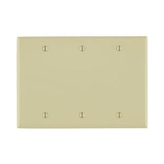 LEVITON Leviton 80735-I Standard Size Blank Wall Plate 3 Gangs Box Mount