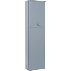 SCHNEIDER ELECTRIC Square D MP43X11PED Square D MP Meter Pak, Wall Mount Pedestal for MP Meter Pak, for 3 to 6 Position, 125 Amp, 43 by 11 inch