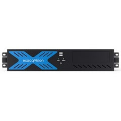 EXACQ EXACQ 3208-04T-R2A exacqVision A-series NVR Hybrid, 8 IP Camera Licenses (64 Max.) And 32 Analog, 2RU, 04TB, Windows 10 (120GB SSD)