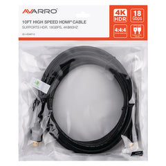 AVARRO AVARRO 0E-HDMIP10 10' UHD 4K HDMI Cable with Ethernet