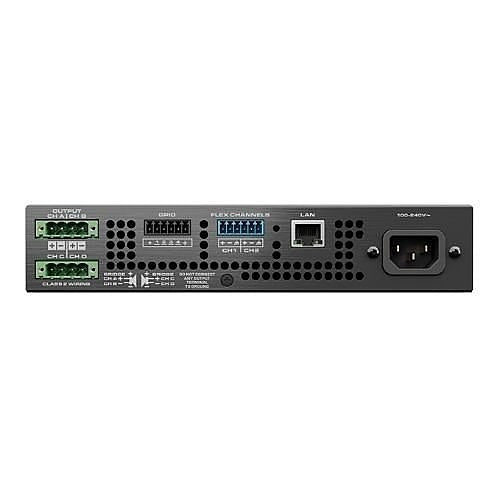 QSC QSC SPA-QF 60X4 Spa-Q Series 4-Channel Network Amplifier, 60W
