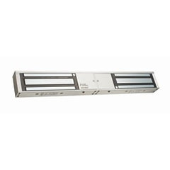 ALARM CONTROLS Alarm Controls 1200D Double Door Magnetic Lock, 1,200lbs., Clear Anodized
