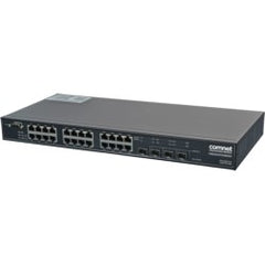 COMNET COMNET CWGE26FX2TX24MSPOE Managed Ethernet Switch with PoE+ (22 Ports)