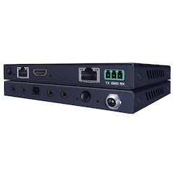 VANCO Vanco EVEXHDARC HDBaseT Slim Extender 4k/60hz 230ft/70m 1080p 495ft/150m HDCP 2.2 Ethernet Bi-directional IR PoC With ARC