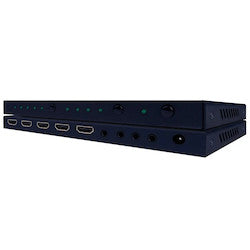 VANCO Vanco EVSW1042 HDMI 4x1 Selector Switch 4k/60hz HDR HDCP 2.2, IR Routing