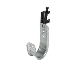 CABLOFIL CABLOFIL CJ32HACSSBC 2 J-Hook Wide/Ret - 90 Swivel Screw on Spring Steel Beam Clip 1/2