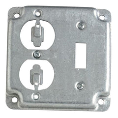 STEEL CITY Steel City RS2 Square Box Surface Cover 5 Cubic Inches 4 Inch Square x 1/2 Inch Deep
