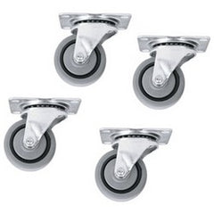 MIDDLE ATLANTIC Middle Atlantic 5WR Floor-Friendly Casters for Slim 5 Series - Set of 4