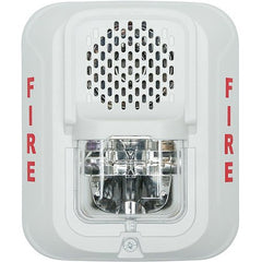 SYSTEM SENSOR System Sensor P2WL-LF L-Series Low Frequency Sounder Strobe Wall Mount FIRE Marking