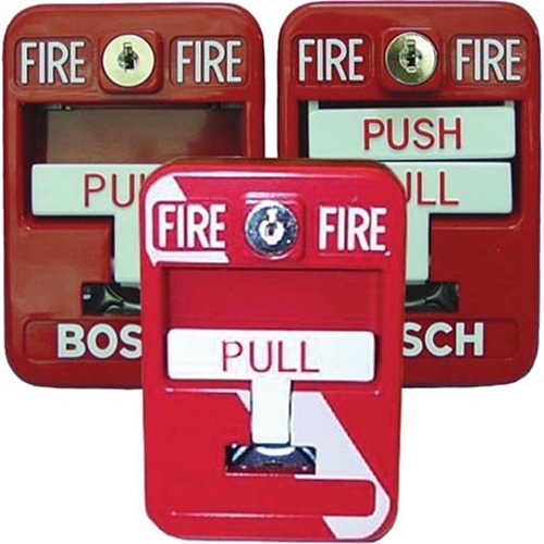 BOSCH Bosch FMM-100SATK Manual Fire Alarm Pull Station Single-Action Red