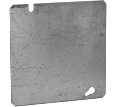 APPLETON Appleton 8487 Flat Electrical Box Cover 4-11/16 in L x 4-11/16 in W Blank Cover
