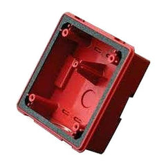 EATON Eaton WPBB-R Wheelock Weatherproof Backbox Surface Mount Red WH-109014