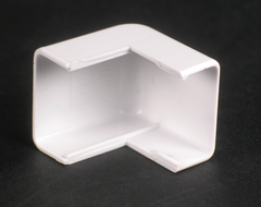 LEGRAND Wiremold 2718 Nonmetallic External Elbow 1 Inch Ivory Single-Channel