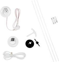 WIREMOLD Legrand CMK70 Cord Management Kit PowerConnect White