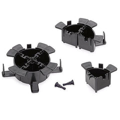 LEVITON Leviton 5R100-14R Fiber Cable Management Ring Kit Quarter-Round 4-Pack