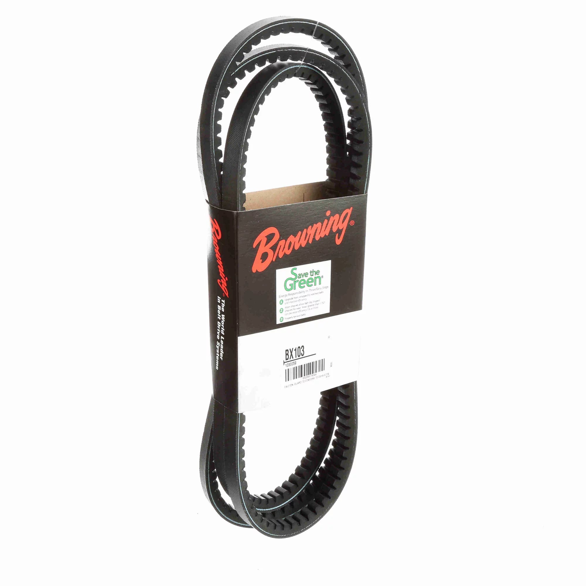 BROWNING Browning 1090059 BX103 Gripnotch Belt Cogged V-Belt 106 inches Replacement 1090059