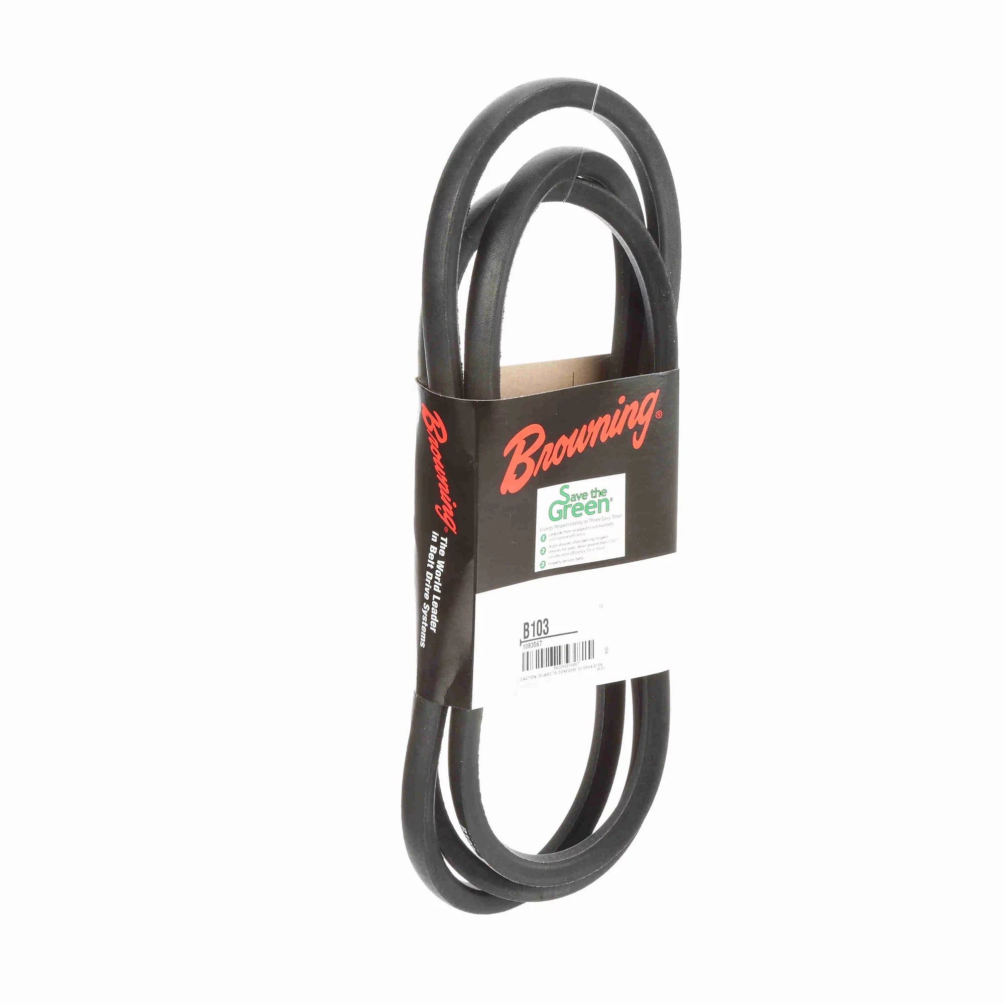 BROWNING Browning 1083567 Browning V-Belt B103 Gripbelt 106 inches Replacement B103